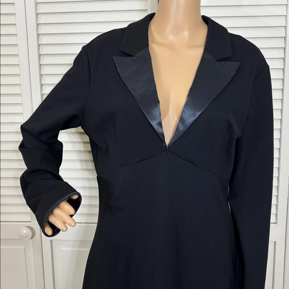 STAUD Humboldt Gown Ponte Maxi Tuxedo Formal Dress XL - Picture 7 of 16